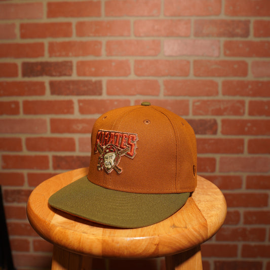 Hat Club MLB Pittsburgh Pirates Brown 30th Anniversary Patch Fitted Hat