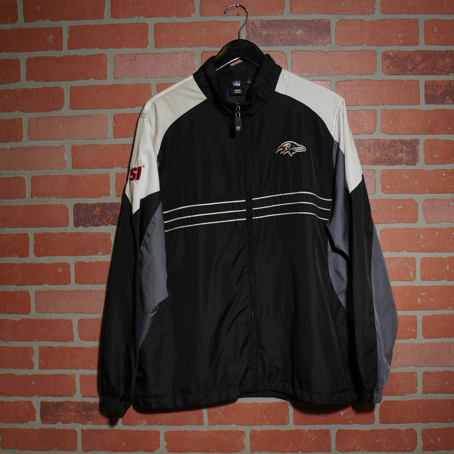 VTG Reebok Baltimore Ravens Zip-Up Jacket (25)