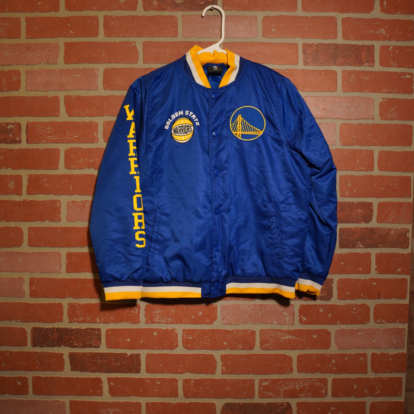YOUTH NBA Golden State Warriors Satin Jacket