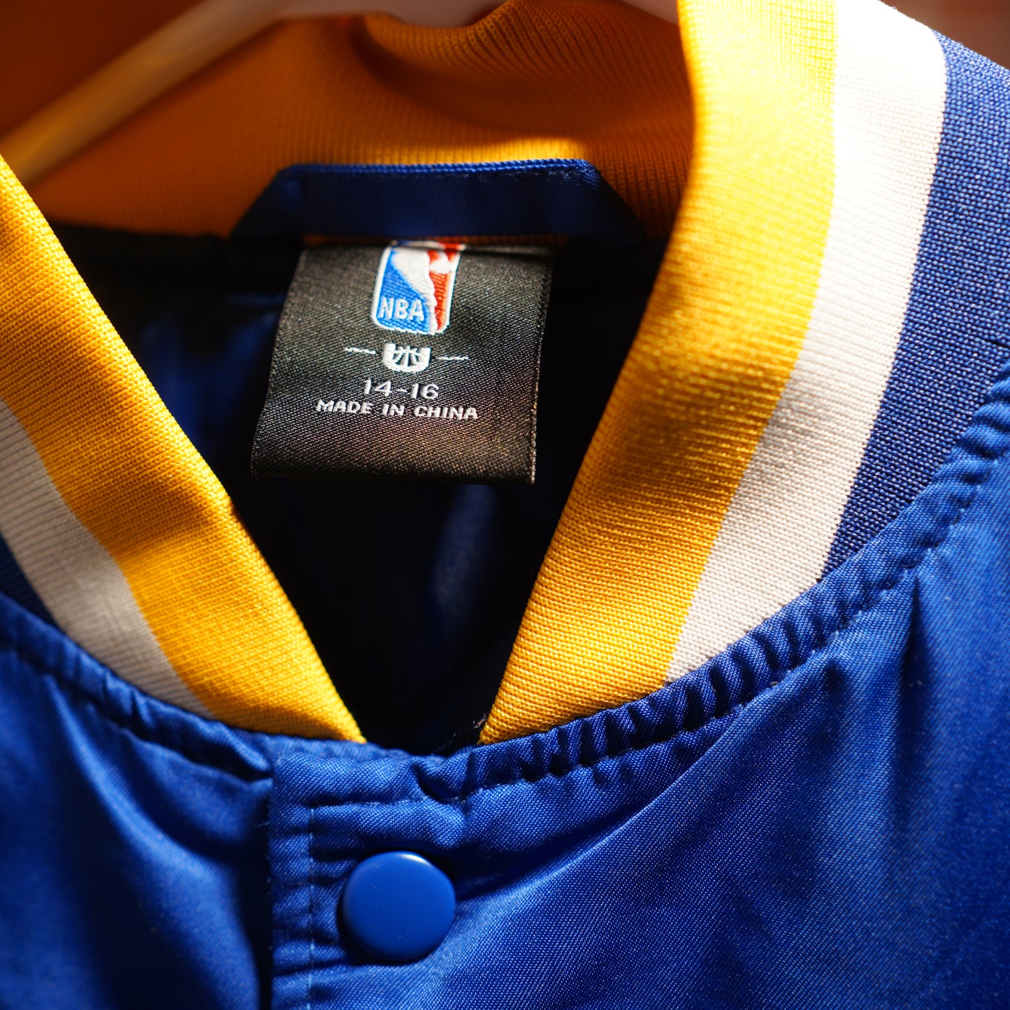 YOUTH NBA Golden State Warriors Satin Jacket