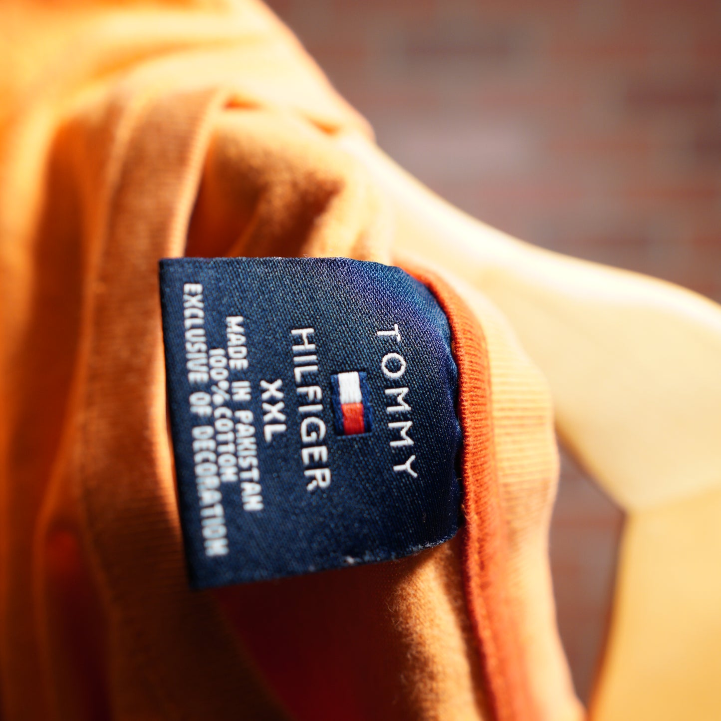 VTG Tommy Hilfiger Orange Tee (25)