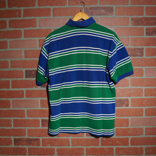 VTG Tommy Hilfiger Green/Blue Polo Shirt (25)