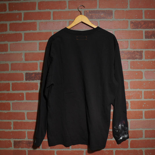YF Carhartt Black L/S Painted Pocket Tee (25)