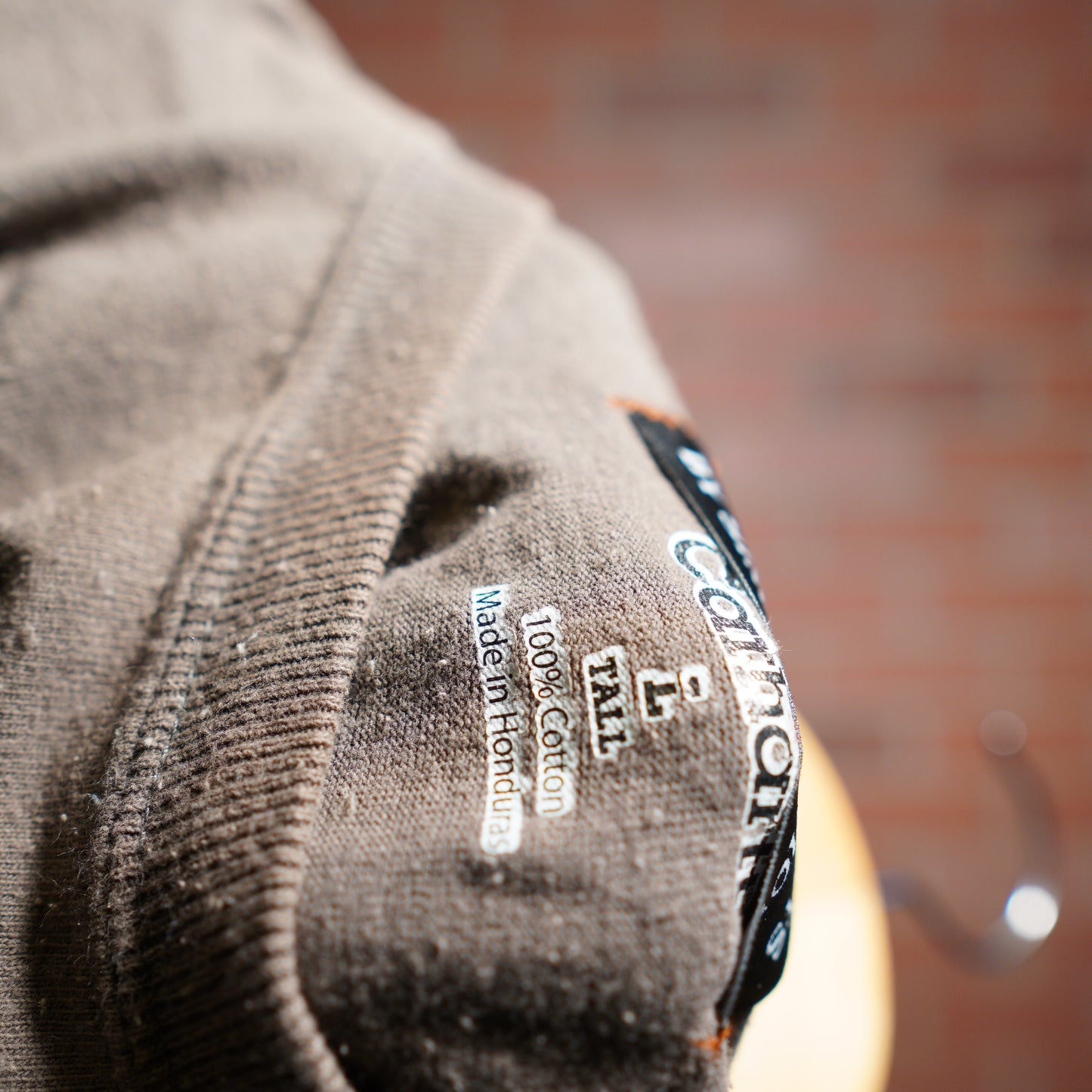 YF Carhartt Dark Grey Painted Pocket Tee (25)