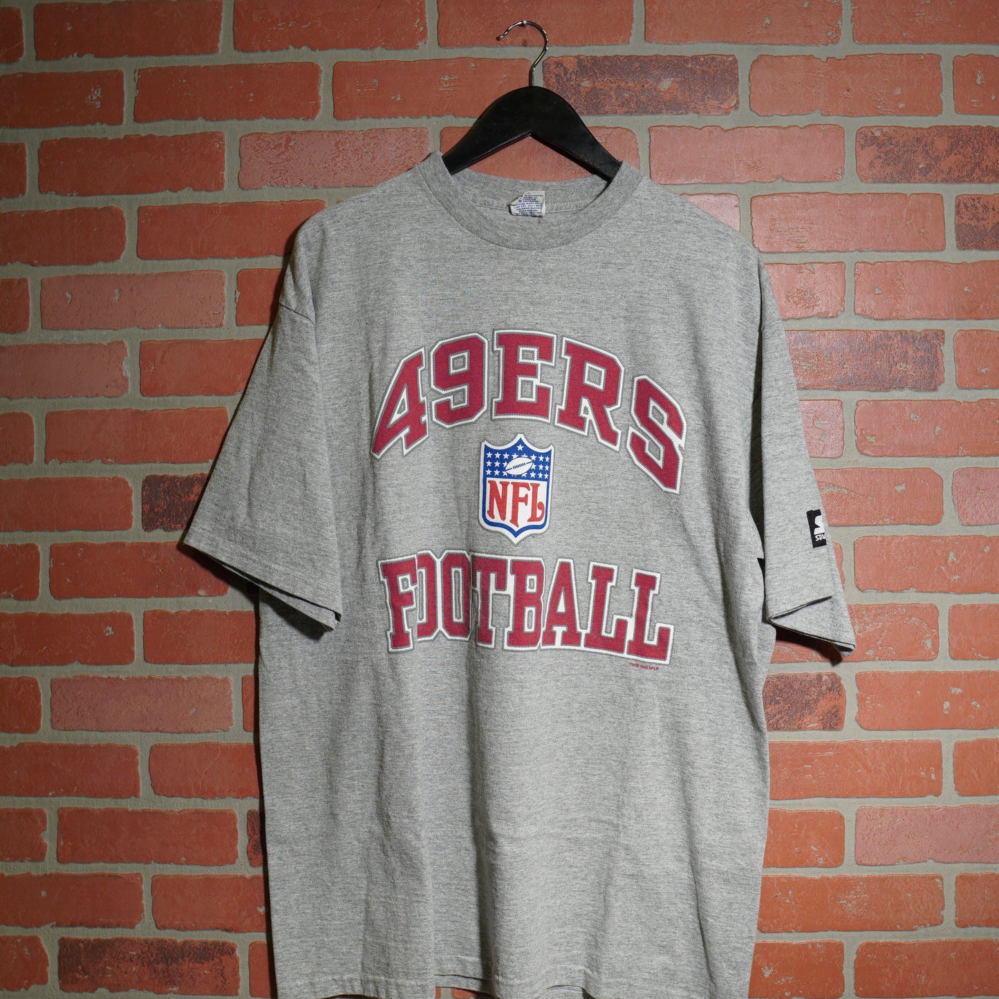 VTG 1996 NFL San Fransisco 49ers Football Grey Tee