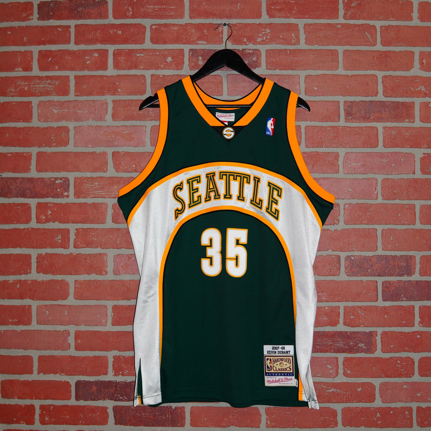 Mitchell & Ness NBA Seattle Supersonics Durant Basketball Jersey