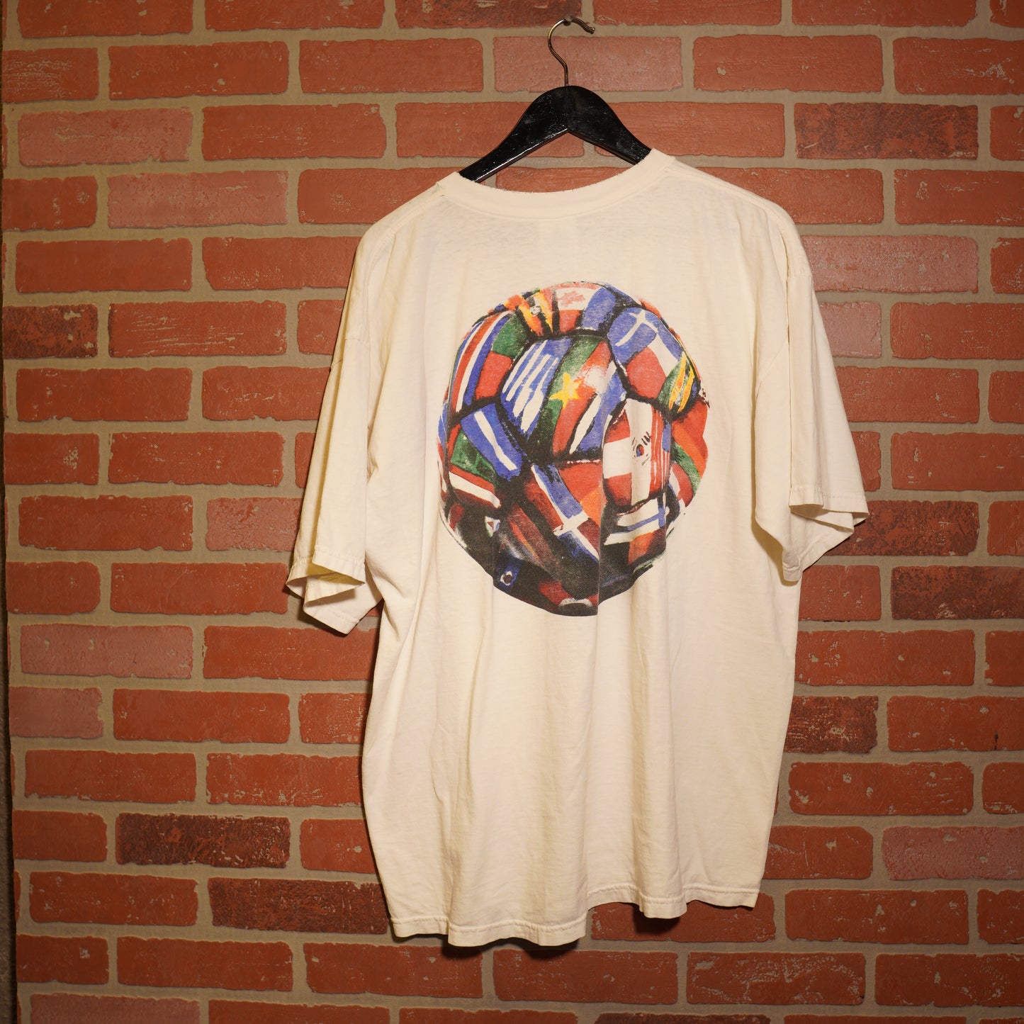 VTG Adidas Soccer Ball Tee