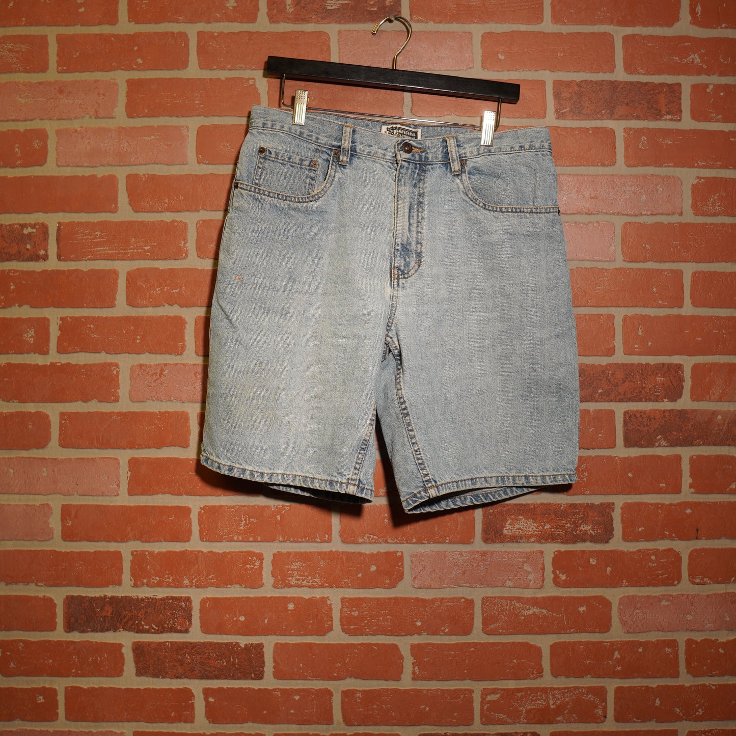 VTG Route 66 Denim Jean Shorts
