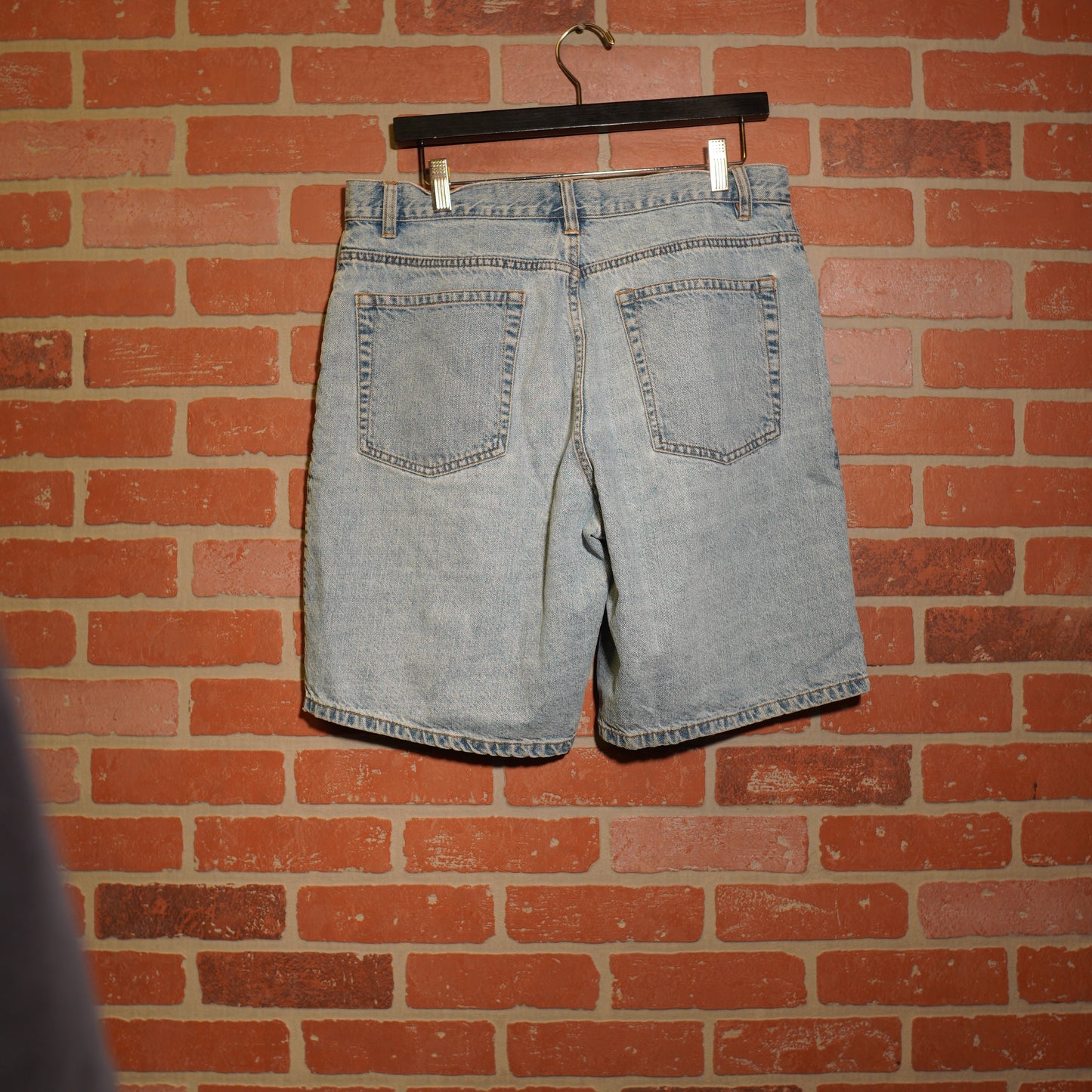 VTG Route 66 Denim Jean Shorts