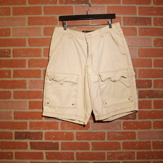 VTG Plugg Khaki Cargo Shorts