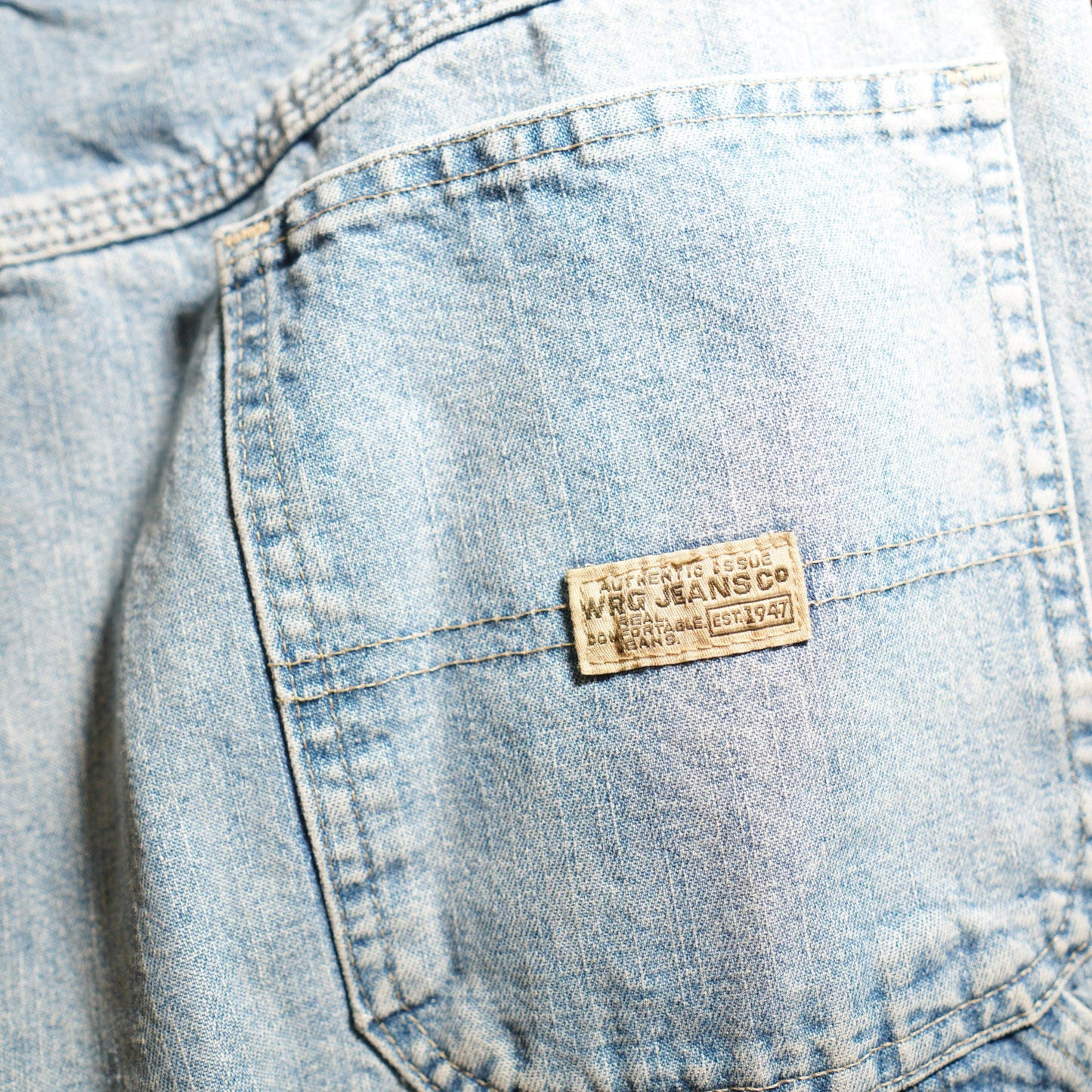 VTG Y2K Wrangle Denim Cargo Jean Shorts