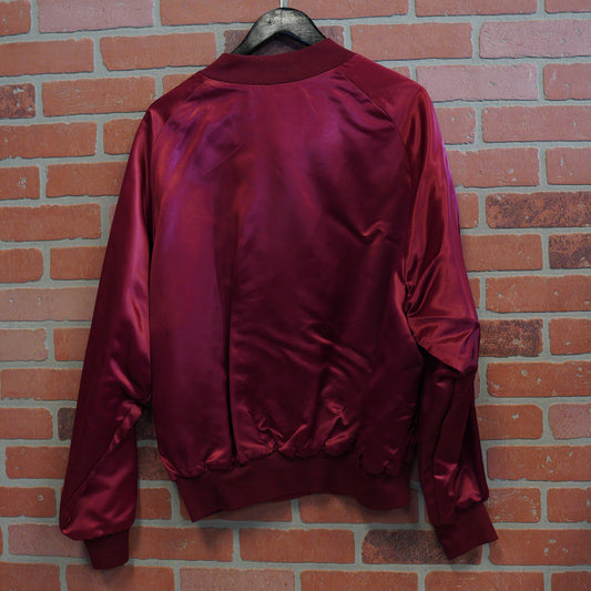 Frontier Zip-Up Satin Jacket (34)