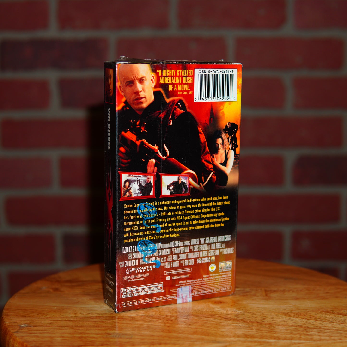 DS VTG XXX Vin Diesel Movie VHS