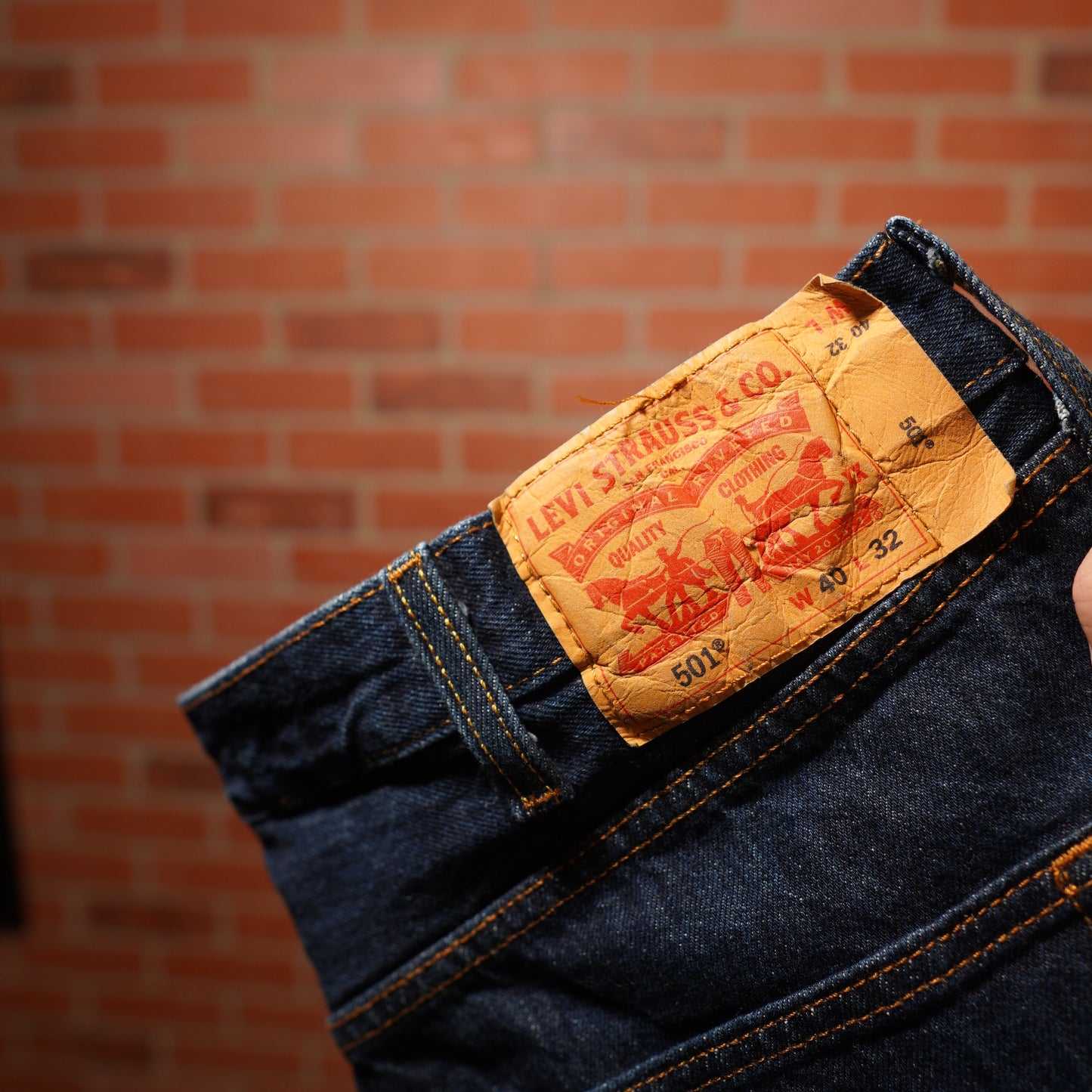 VTG Levis 501 Dark Blue Denim Jeans