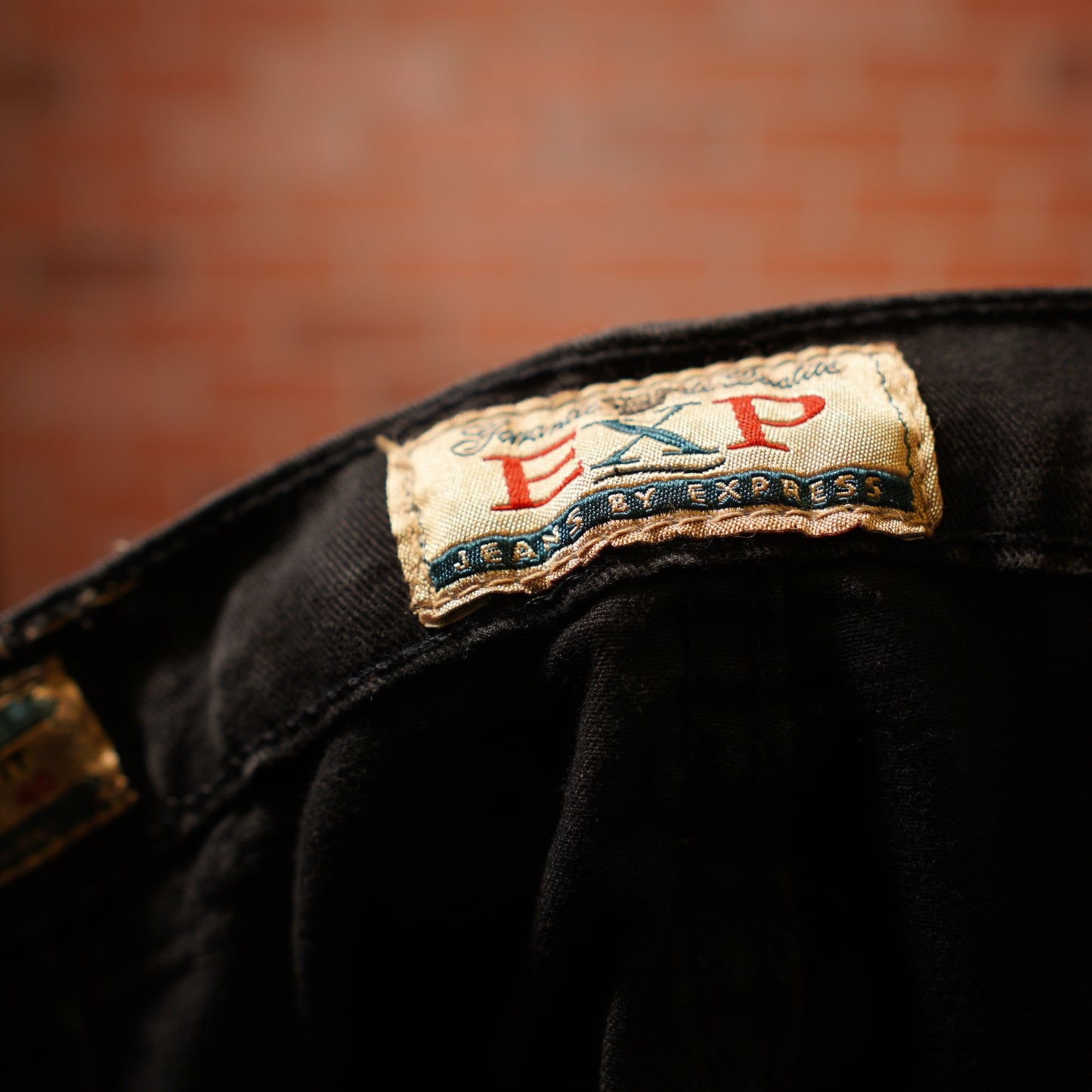 VTG Women's Express Jeans Black Pants