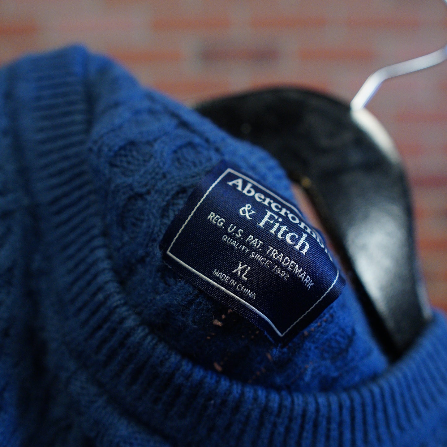 Abercrombie & Fitch Blue Knit Sweater (36)