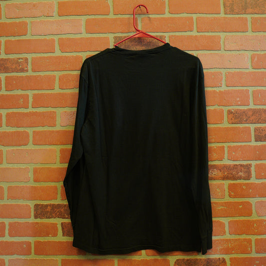 Polo By Ralph Lauren Black L/S Pocket Tee (38)