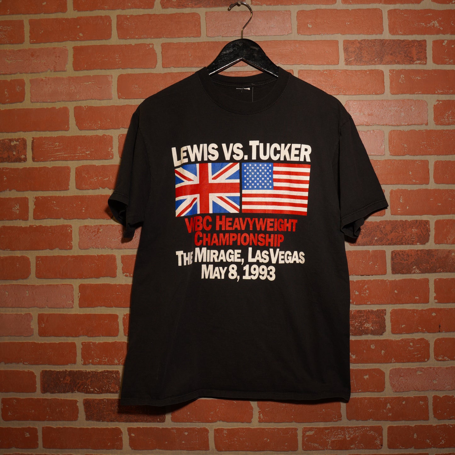 VTG 1993 Lewis Vs. Tucker WBC Heavyweight Championship Tee