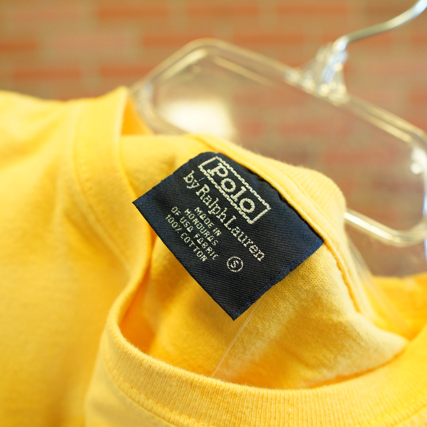 Polo By Ralph Lauren Yellow Tee (38)