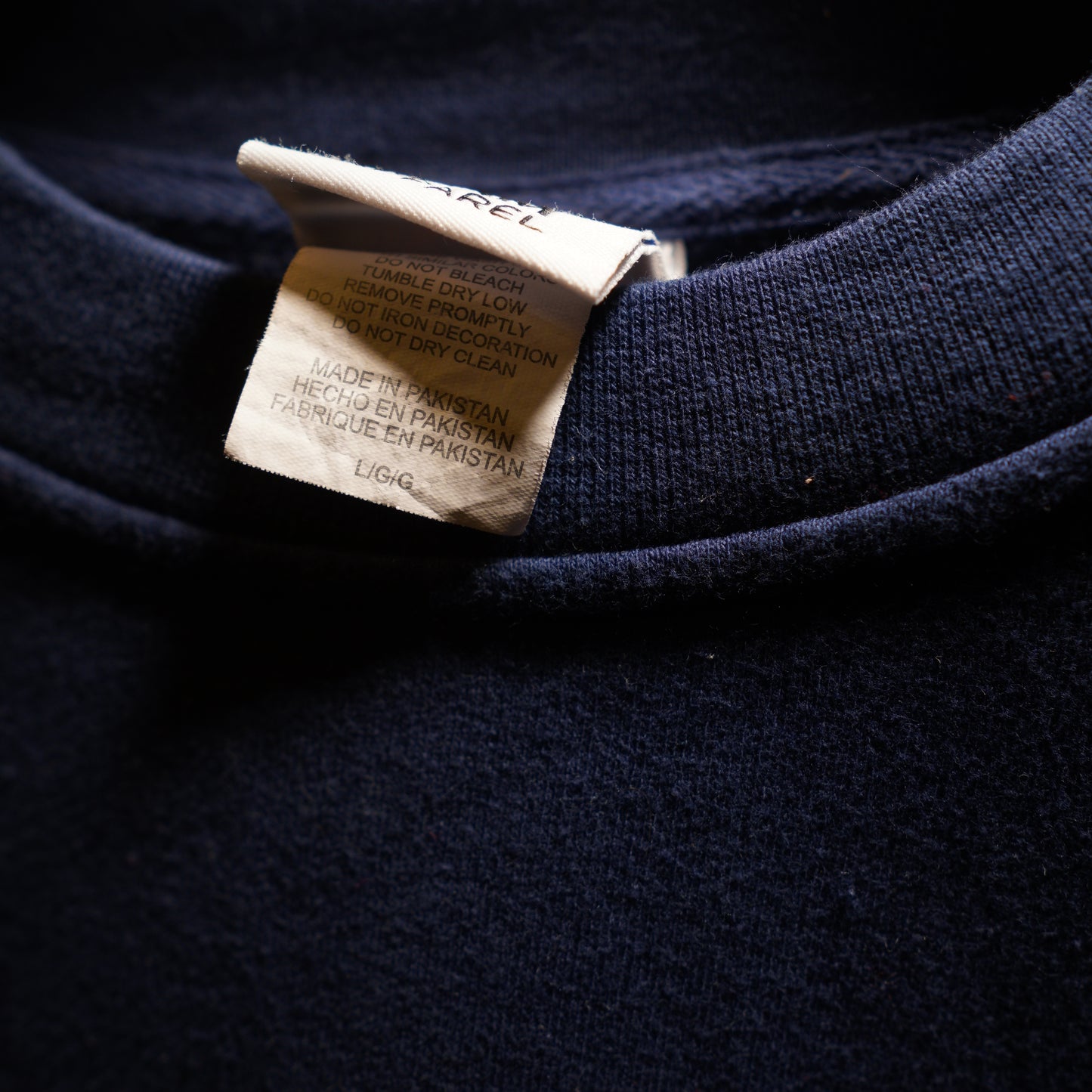 VTG NFL AFC Denver Broncos Navy Crewneck