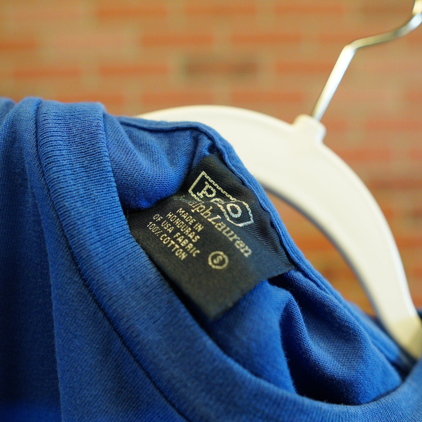 Polo By Ralph Lauren Blue Pocket Tee (38)