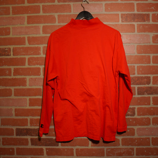 VTG UNLV Turtle Neck Red L/S Tee