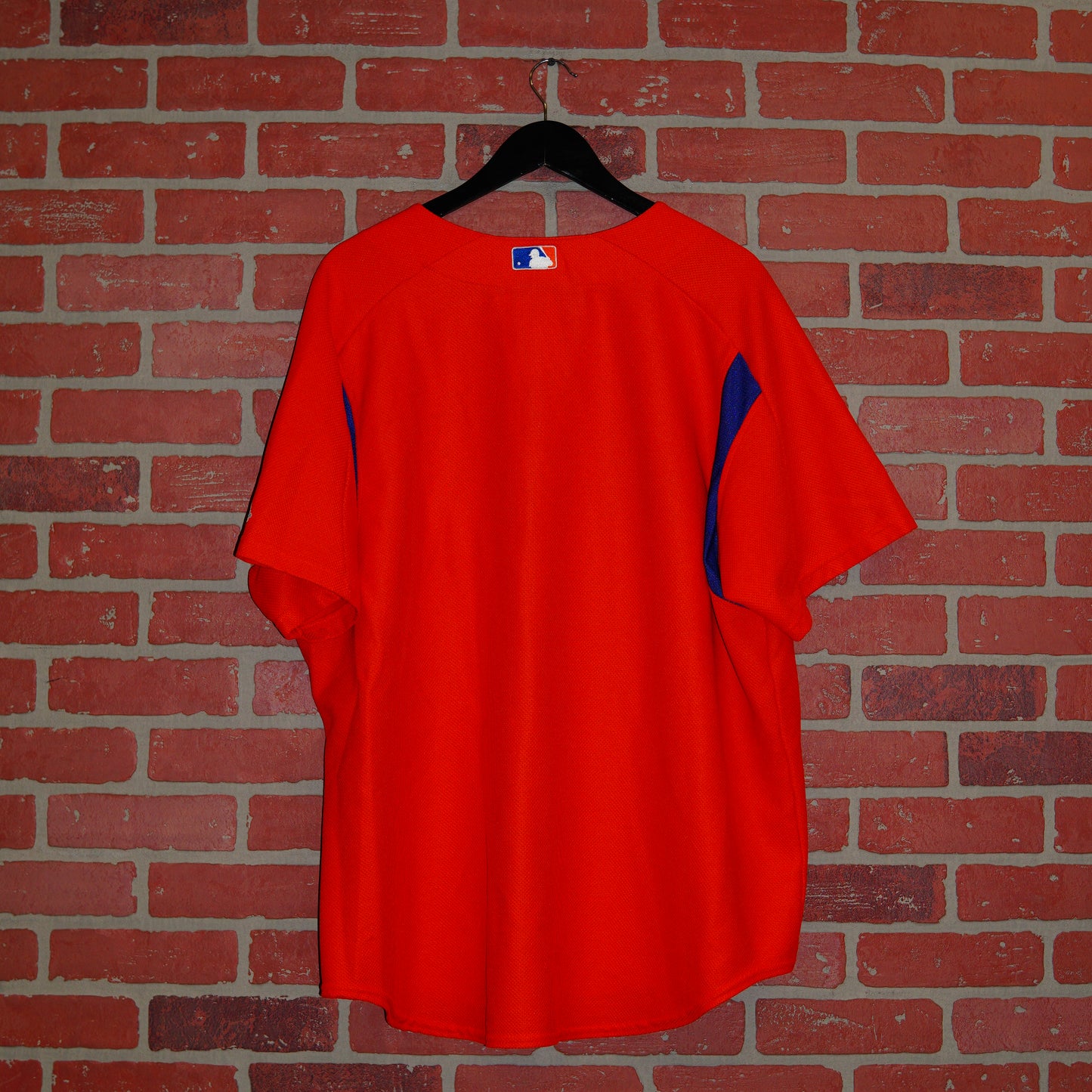 VTG MLB New York Mets Orange Baseball Jersey