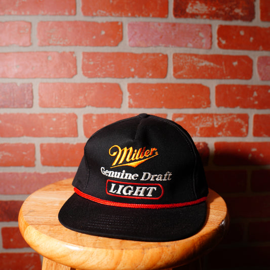 VTG Miller Light Genuine Draft Strapback Hat