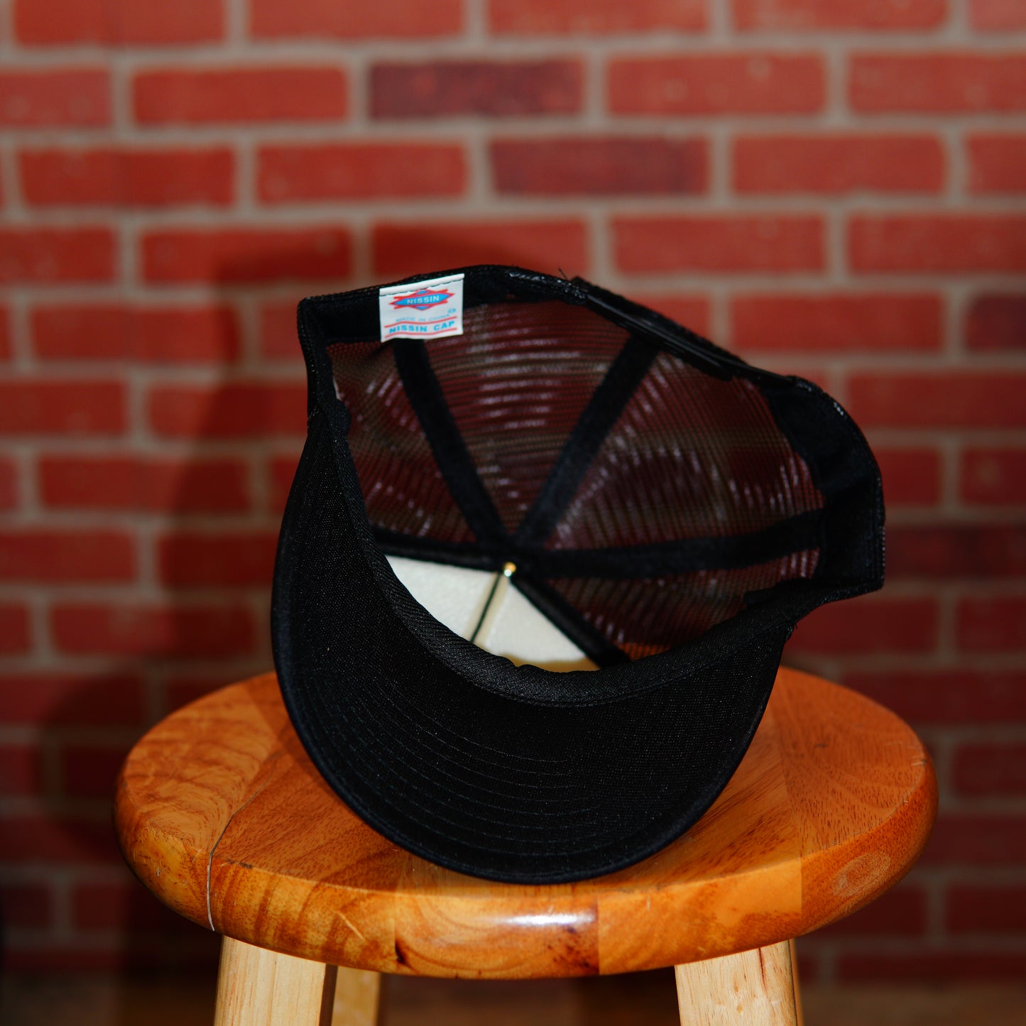 Yesterday's Fits Dept. "Address" Black Trucker Hat