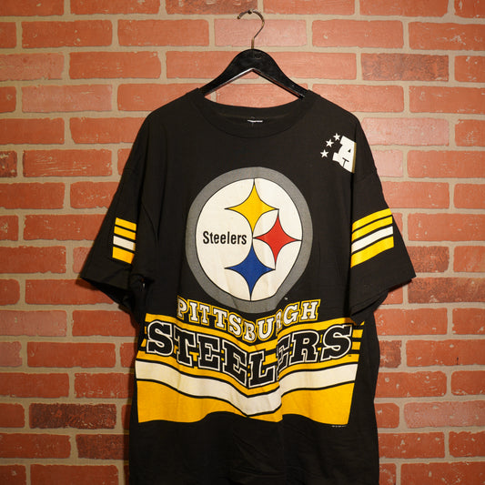 VTG 1995 NFL Pittsburgh Steelers Big Print Tee