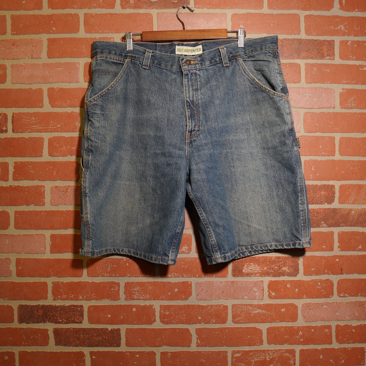 VTG Faded Glory Carpenter Denim Jean Shorts