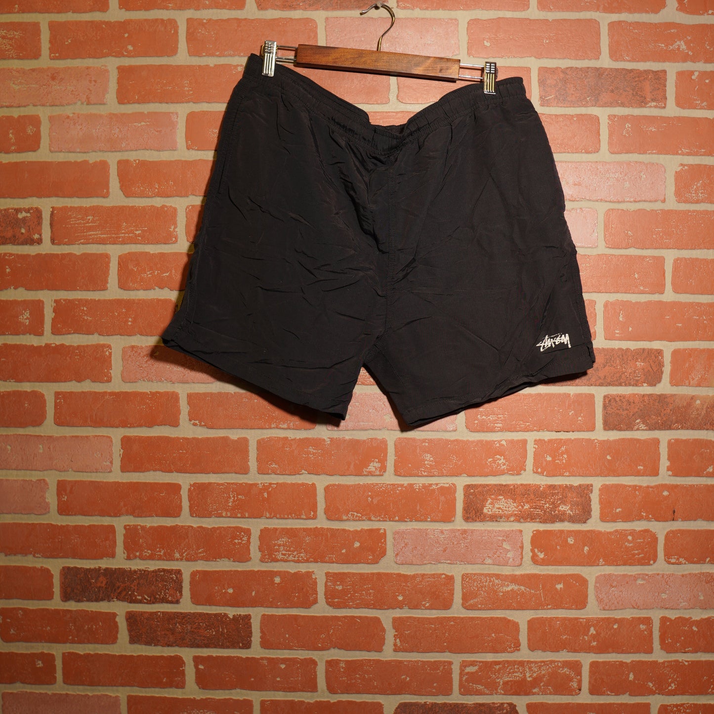 Stussy Logo Black Shorts