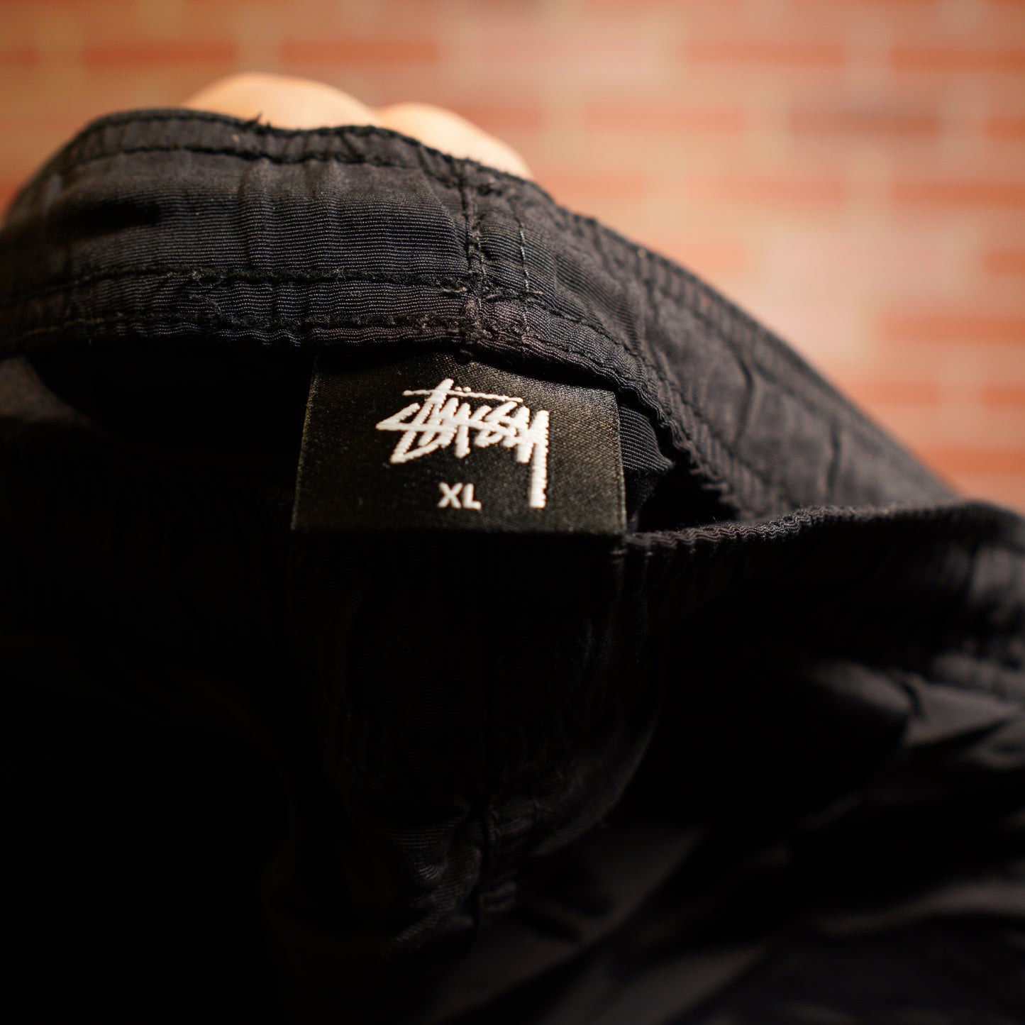 Stussy Logo Black Shorts