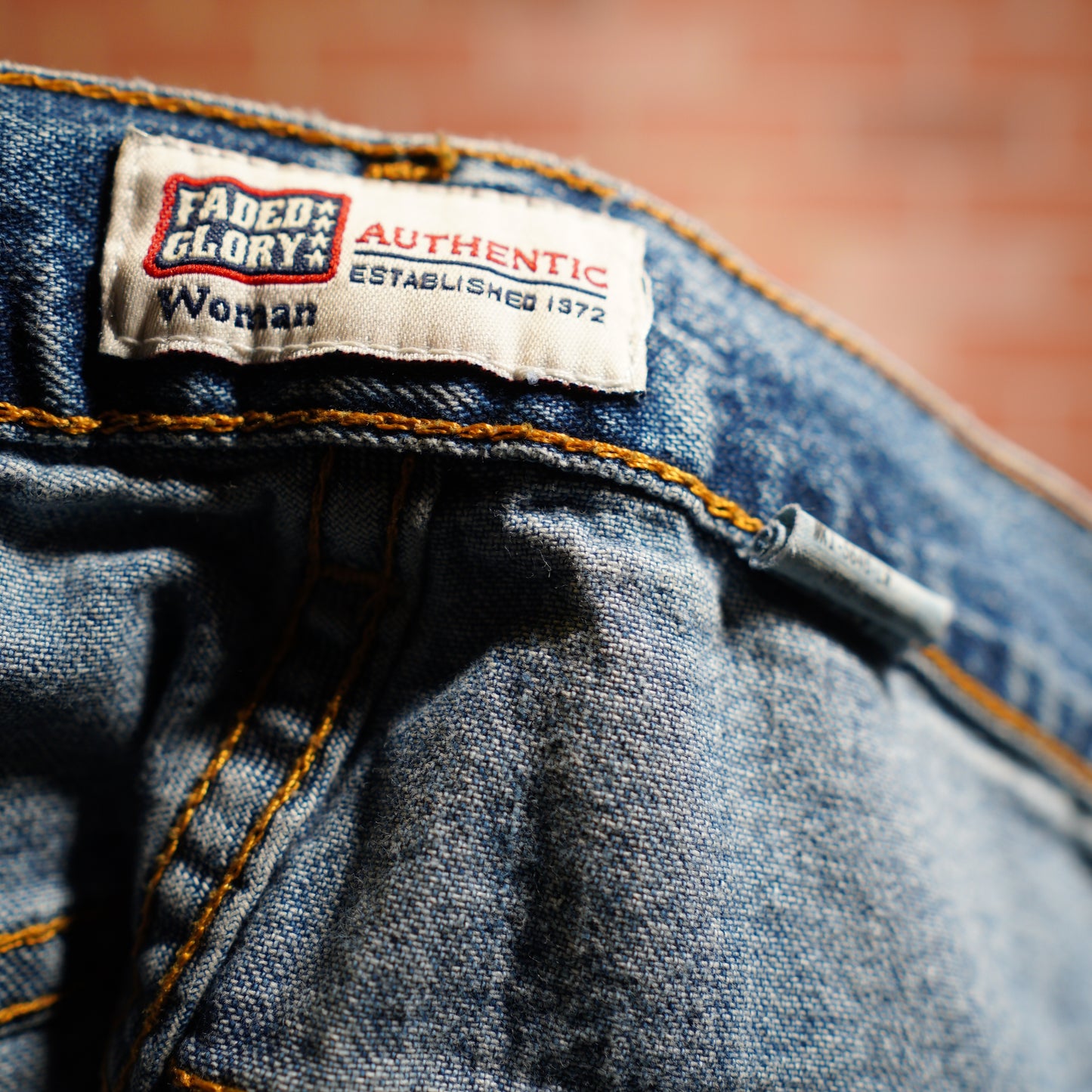 VTG Faded Glory Woman's Denim Jean Shorts