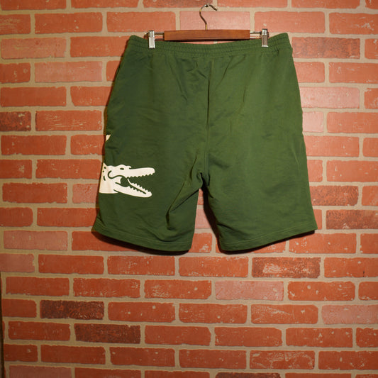 VTG Lacoste Green Sweat Shorts