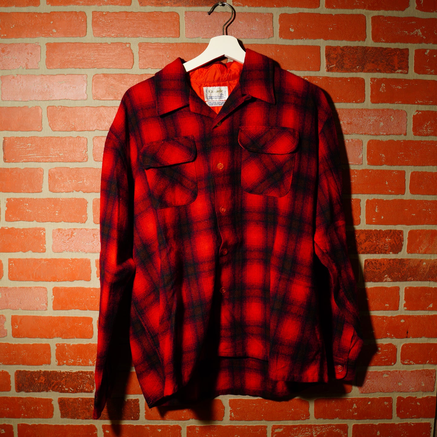 VTG Cascade Plaid Button-Up Shirt