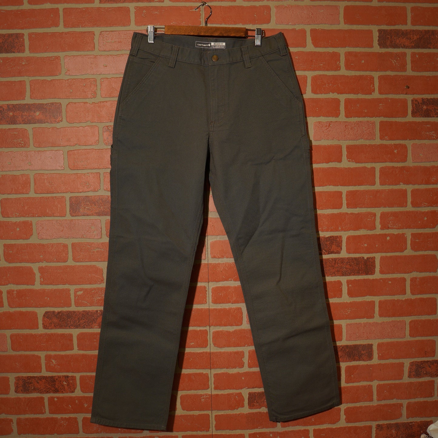 DS Carhartt Grey Relaxed Fit Workwear Pants