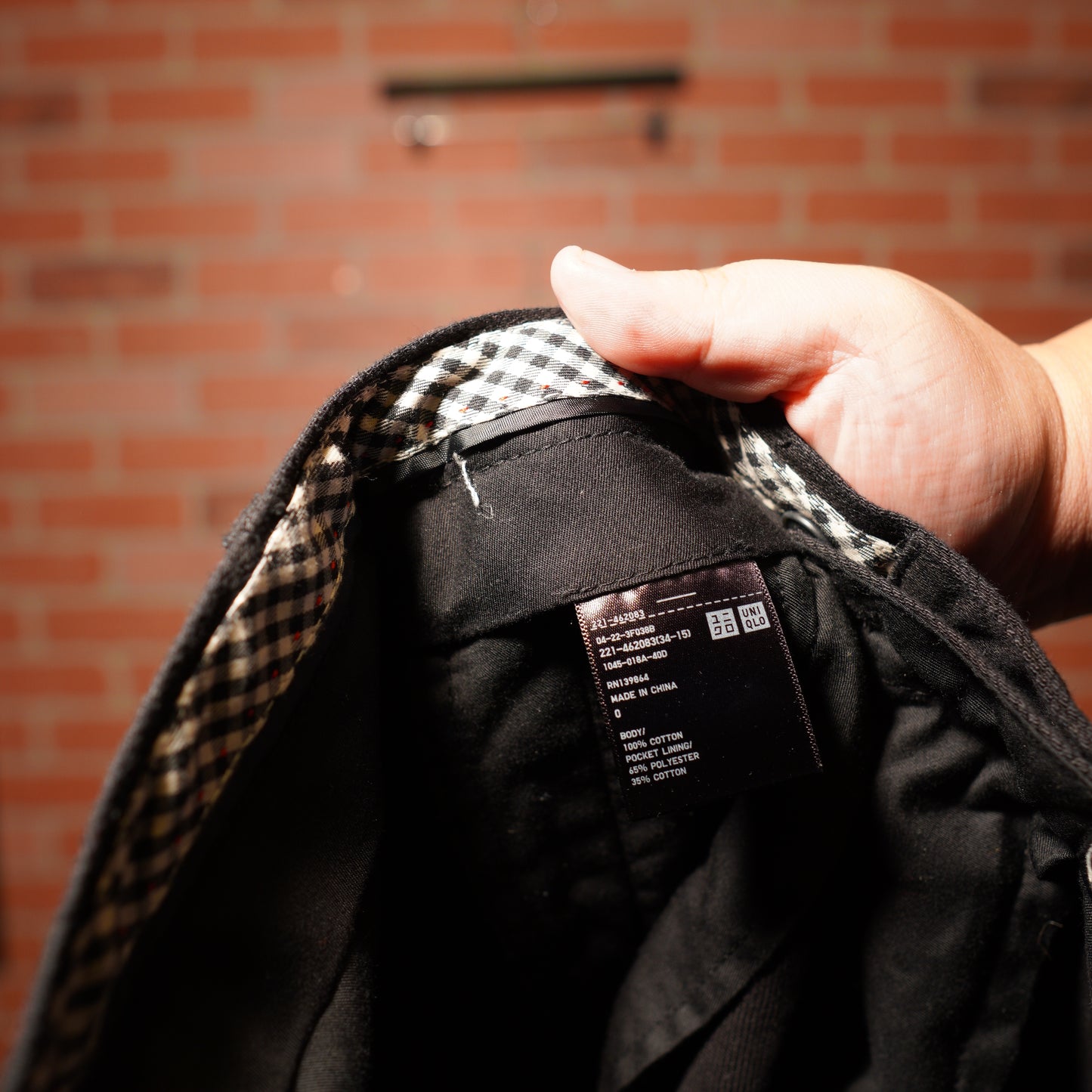 Uniqlo X Ines de la Fressange Black Pants