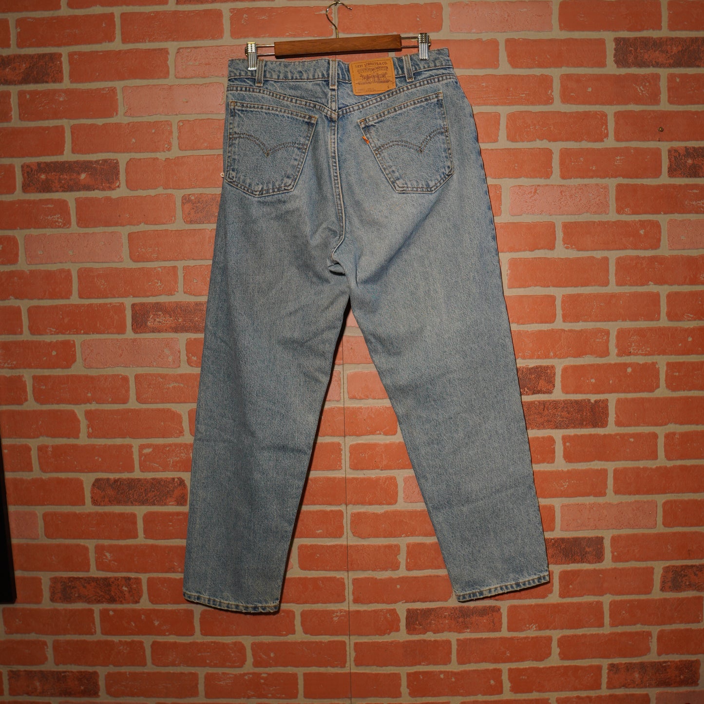 VTG Levis Straight Fit Orange Tag Denim Jeans