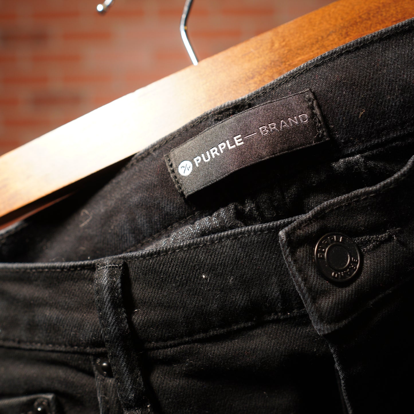 Purple Brand Black Denim Jeans