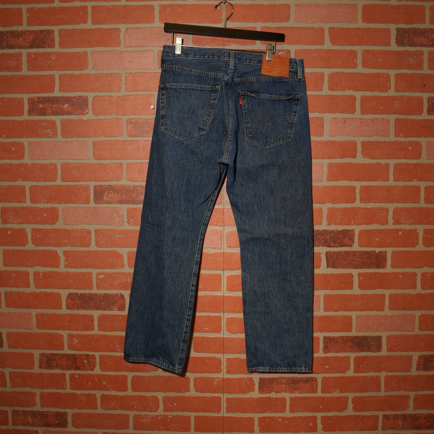 Levis 501 Dark Blue Denim Jeans