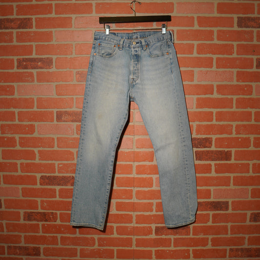 VTG Levis 501 Light Blue Denim Jeans
