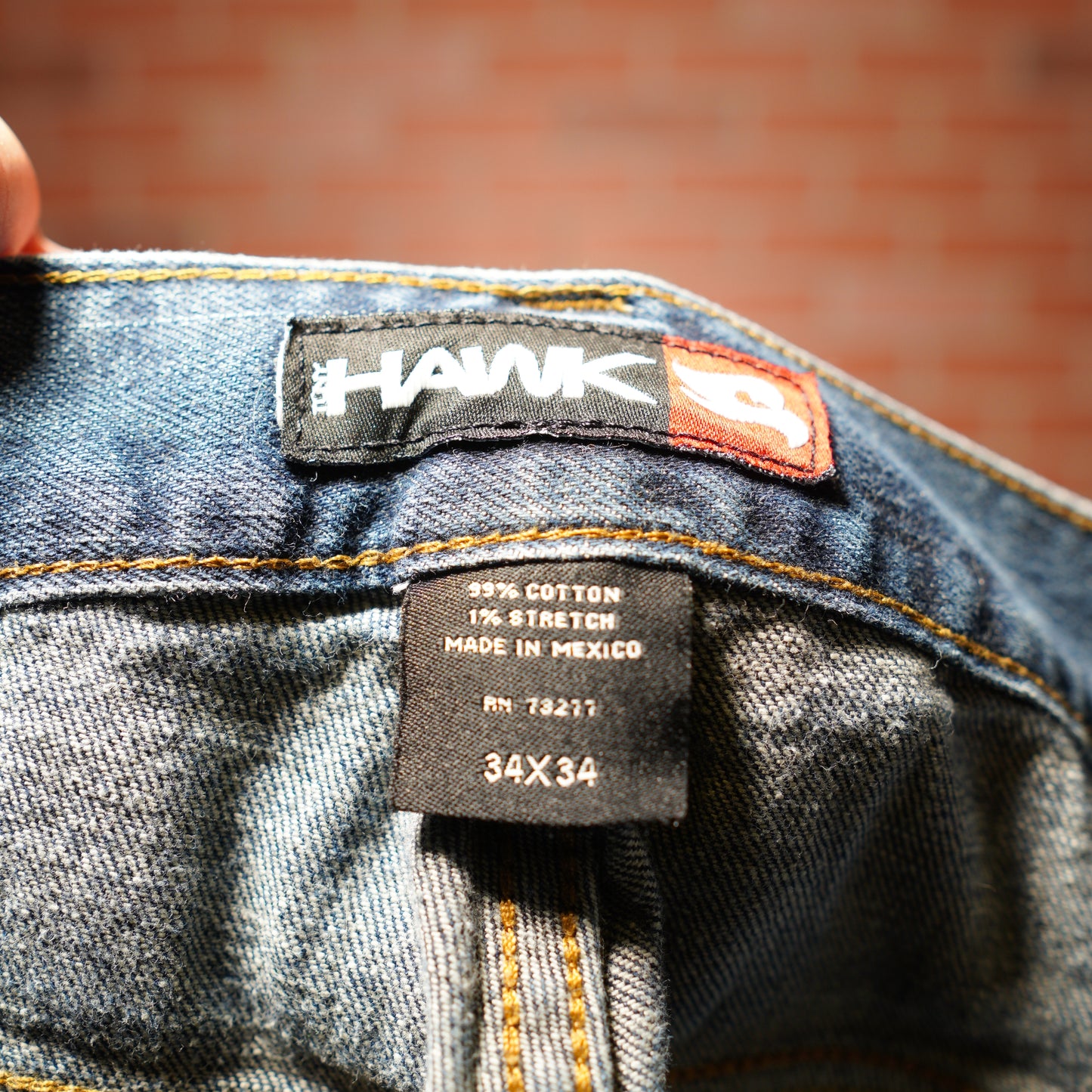 VTG Y2K Hawk Brand Blue Denim Jeans