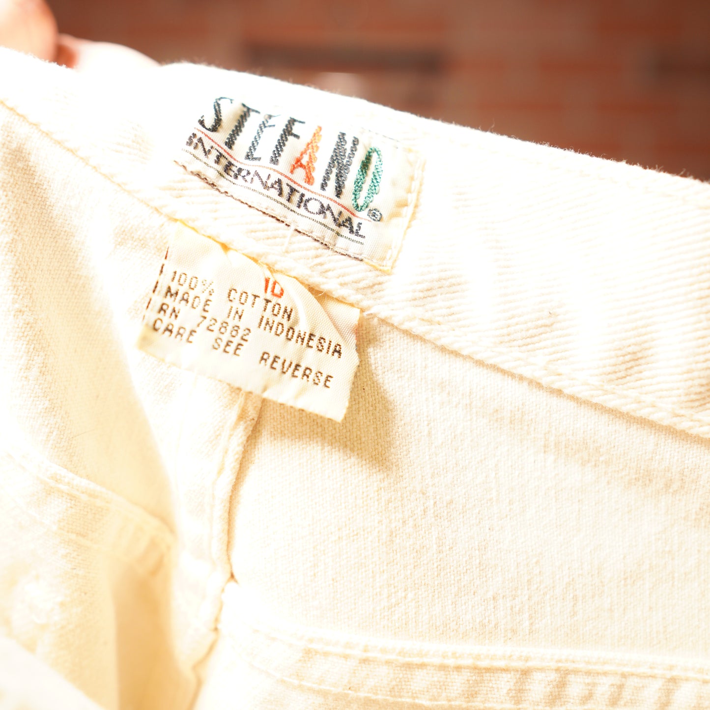 VTG Stefano White Denim Jeans