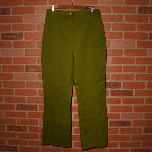 VTG Sears Perma-Prest Green Pants