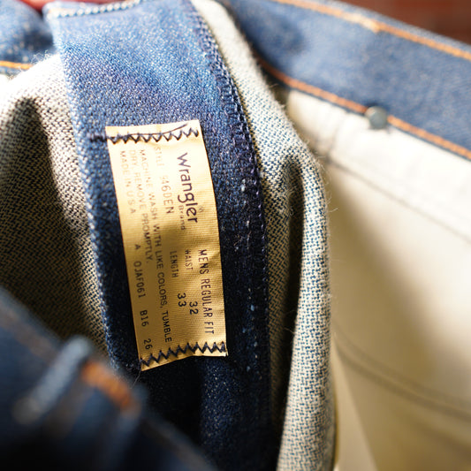VTG 80's Wrangler Dark Denim Jeans