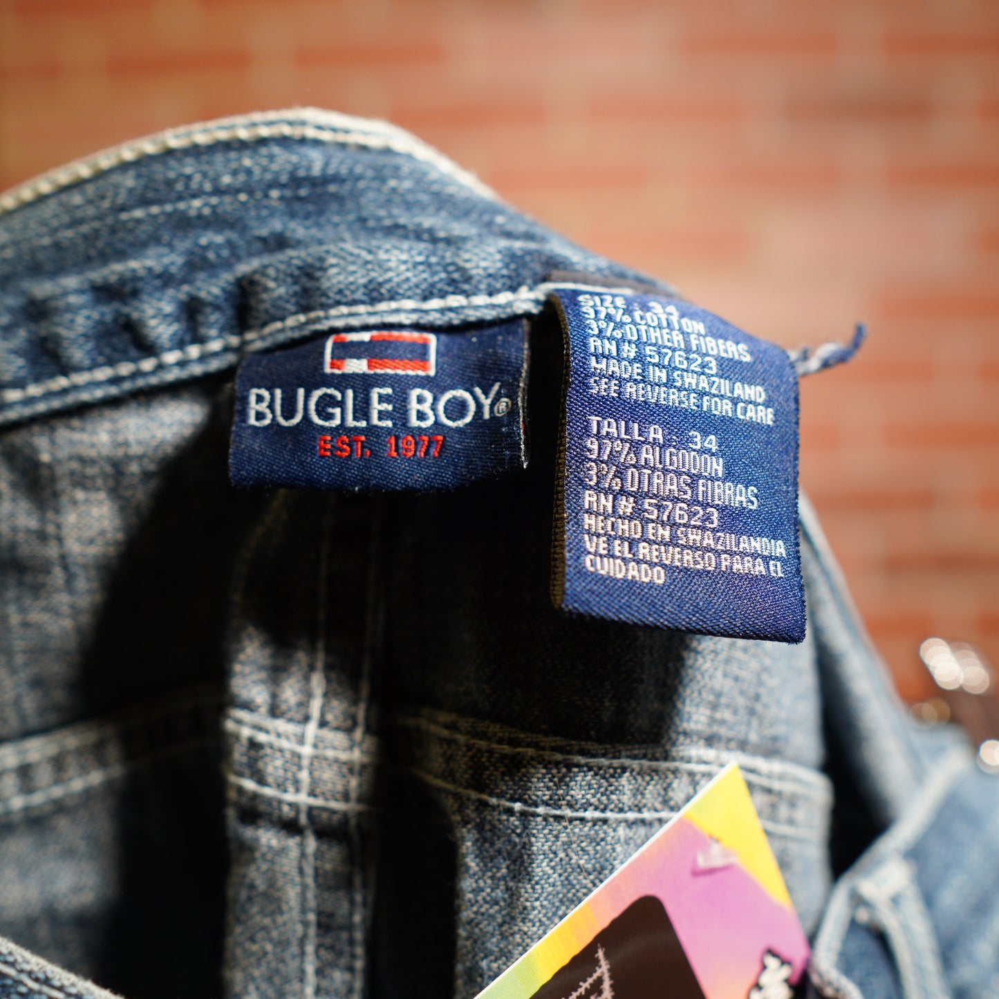 VTG Bugle Boy Denim Jeans Shorts