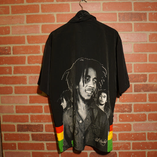 VTG Bob Marley Eras Button-Up Shirt