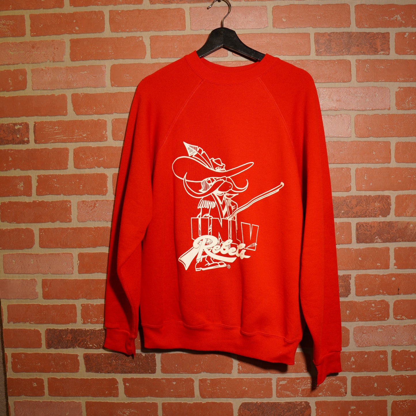 VTG UNLV Hey Reb Red Crewneck