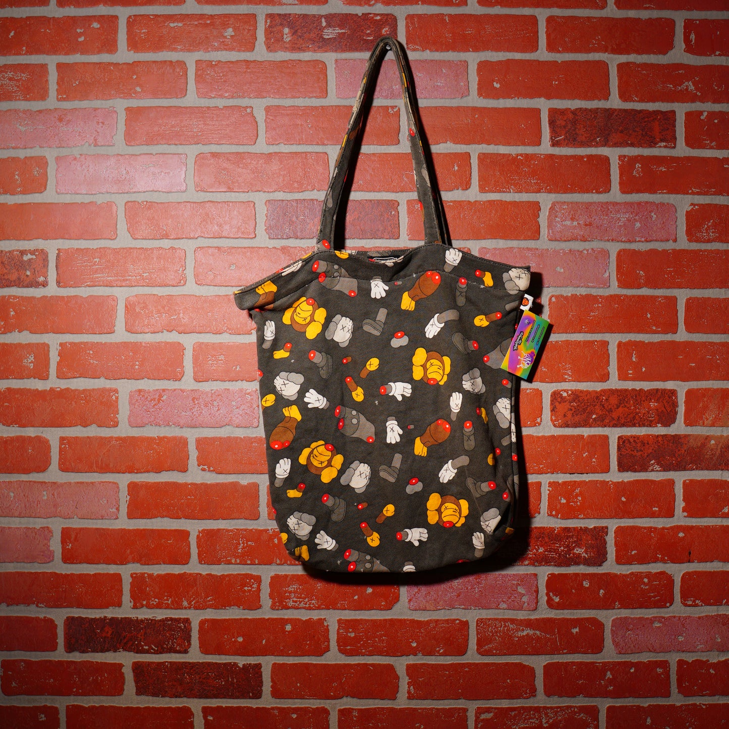 VTG Bape Baby Milo X Kaws Tote Bag